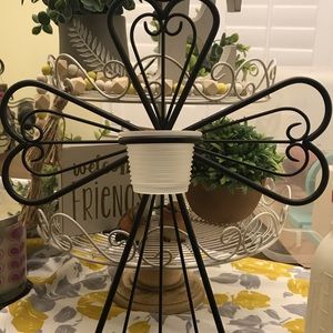 PartyLite cross candle holder